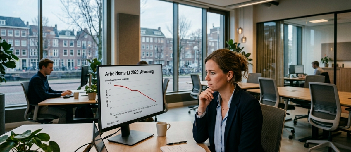 Arbeidsmarkt koelt af, maar kansen blijven sterk verschillen per beroep